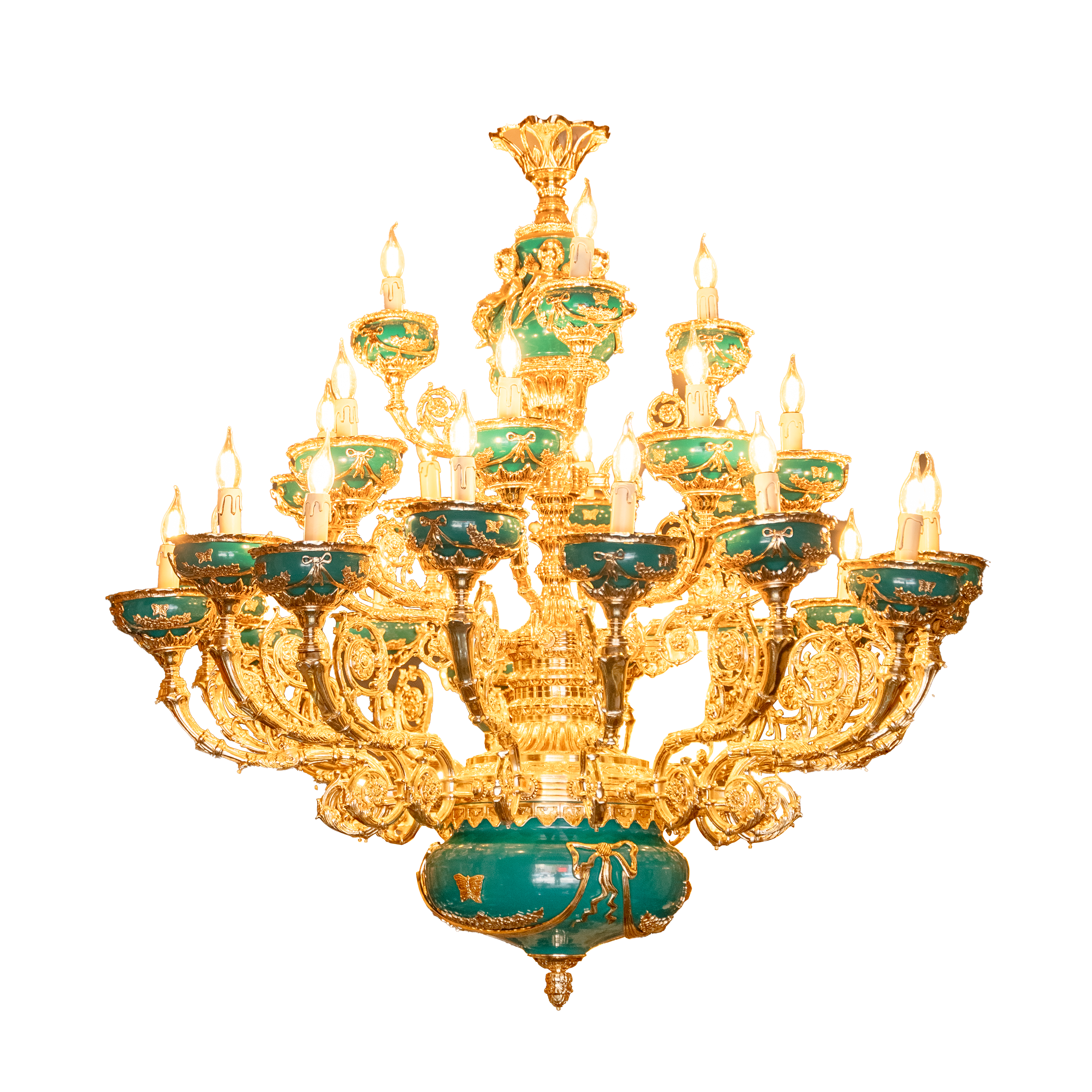 Đèn chùm 3 tầng